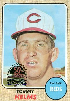 2017 Topps Heritage - 50th Anniversary Buybacks #405 Tommy Helms Front