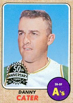 2017 Topps Heritage - 50th Anniversary Buybacks #535 Danny Cater Front