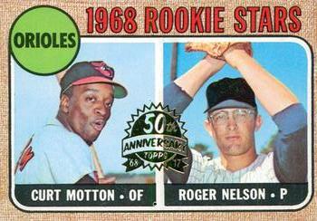 2017 Topps Heritage - 50th Anniversary Buybacks #549 Orioles 1968 Rookie Stars - Motton / Nelson Front