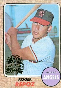 2017 Topps Heritage - 50th Anniversary Buybacks #587 Roger Repoz Front