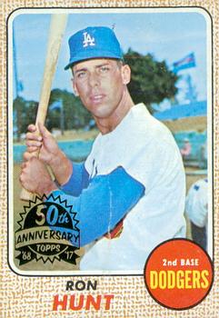 2017 Topps Heritage - 50th Anniversary Buybacks #15 Ron Hunt Front