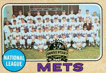 2017 Topps Heritage - 50th Anniversary Buybacks #401 New York Mets Front