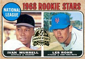2017 Topps Heritage - 50th Anniversary Buybacks #569 National League 1968 Rookie Stars - Murrell / L. Rohr Front