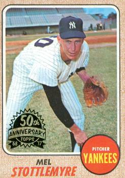 2017 Topps Heritage - 50th Anniversary Buybacks #120 Mel Stottlemyre Front