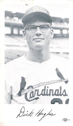 1968 St. Louis Cardinals Photocards #NNO Dick Hughes Front