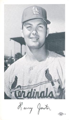 1968 St. Louis Cardinals Photocards #NNO Larry Jaster Front