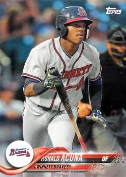 2018 Topps Pro Debut #1b Ronald Acuna Front