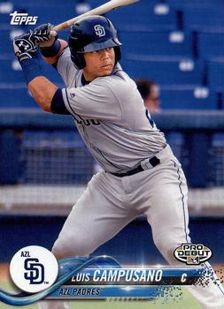2018 Topps Pro Debut #116 Luis Campusano Front