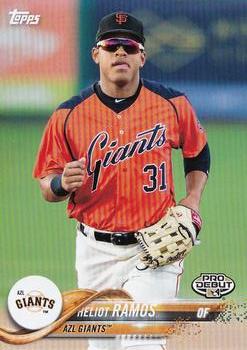 2018 Topps Pro Debut #150 Heliot Ramos Front