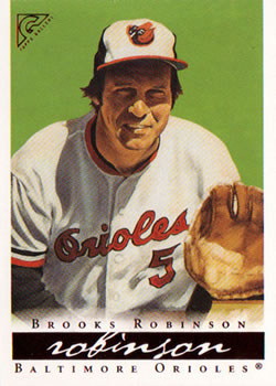 2003 Topps Gallery Hall of Fame #16 Brooks Robinson Front