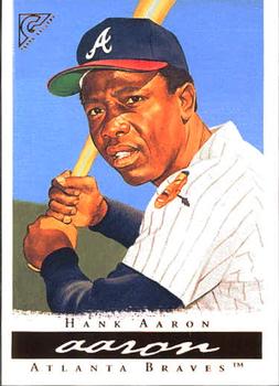 2003 Topps Gallery Hall of Fame #3 Hank Aaron Front