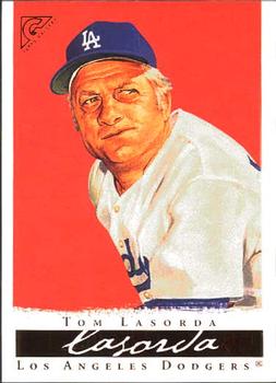 2003 Topps Gallery Hall of Fame #7 Tom Lasorda Front