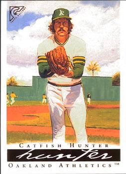 2003 Topps Gallery Hall of Fame #11 Catfish Hunter Front