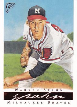 2003 Topps Gallery Hall of Fame #23 Warren Spahn Front
