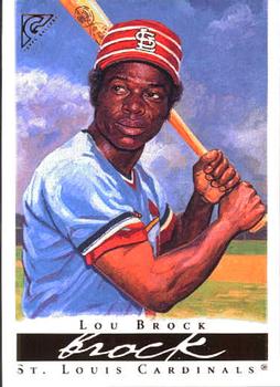 2003 Topps Gallery Hall of Fame #37 Lou Brock Front
