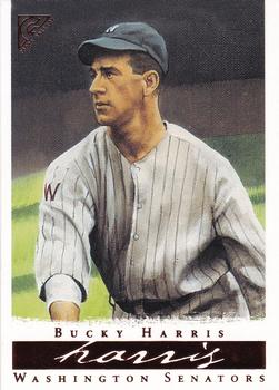 2003 Topps Gallery Hall of Fame #38 Bucky Harris Front