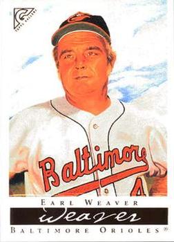 2003 Topps Gallery Hall of Fame #48 Earl Weaver Front