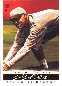 2003 Topps Gallery Hall of Fame #58 George Sisler Front