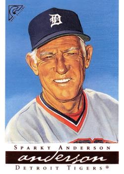 2003 Topps Gallery Hall of Fame #73 Sparky Anderson Front