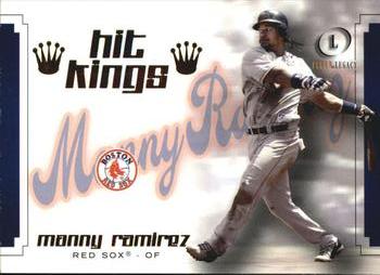 2004 Fleer Legacy - Hit Kings #14HK Manny Ramirez Front