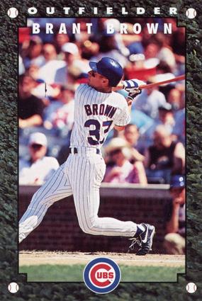 1997 Gatorade Chicago Cubs #NNO Brant Brown Front