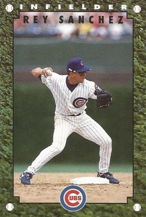 1997 Gatorade Chicago Cubs #NNO Rey Sanchez Front