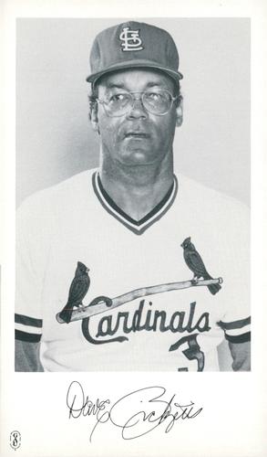 1984 St. Louis Cardinals Photocards #NNO Dave Ricketts Front