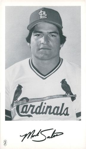 1984 St. Louis Cardinals Photocards #NNO Mark Salas Front