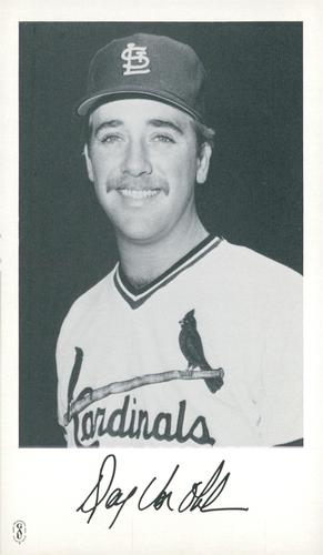 1984 St. Louis Cardinals Photocards #NNO Dave Von Ohlen Front