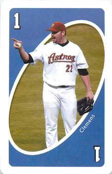 2005 UNO Houston Astros #B1 Roger Clemens Front
