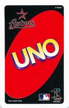 2005 UNO Houston Astros #B2 Carlos Hernandez Back