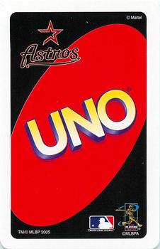 2005 UNO Houston Astros #B6 Brad Ausmus Back