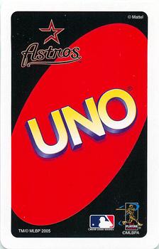 2005 UNO Houston Astros #G2 Carlos Hernandez Back