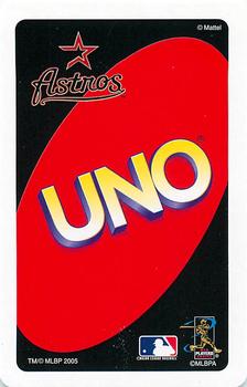 2005 UNO Houston Astros #G4 Roy Oswalt Back