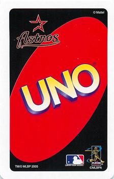 2005 UNO Houston Astros #YD Roy Oswalt / Brad Ausmus Back