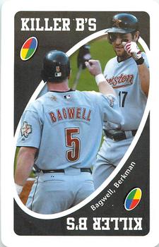 2005 UNO Houston Astros #KB Jeff Bagwell / Lance Berkman Front