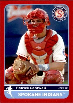 2012 Grandstand Spokane Indians #NNO Patrick Cantwell Front