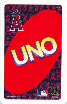 2005 UNO Los Angeles Angels of Anaheim #B4 Bengie Molina Back