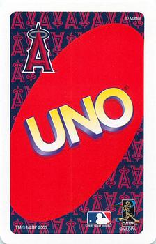 2005 UNO Los Angeles Angels of Anaheim #G5 Kelvim Escobar Back