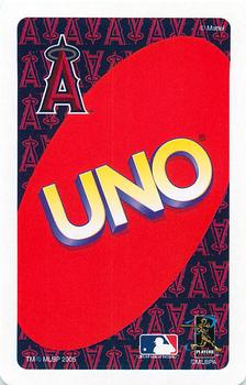 2005 UNO Los Angeles Angels of Anaheim #Y5 Kelvim Escobar Back