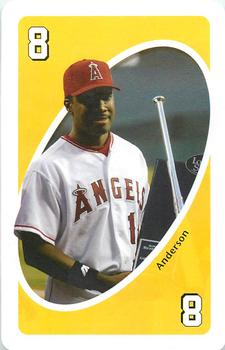 2005 UNO Los Angeles Angels of Anaheim #Y8 Garret Anderson Front