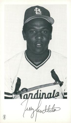 1985 St. Louis Cardinals Photocards #NNO Terry Pendleton Front