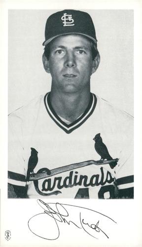 1985 St. Louis Cardinals Photocards #NNO John Tudor Front