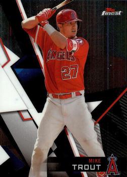 2018 Finest #50 Mike Trout Front