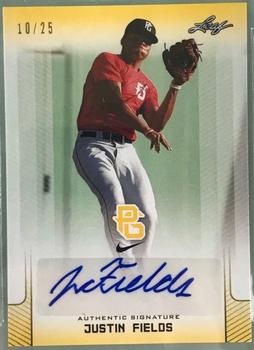 2017 Leaf Perfect Game National Showcase - Gold #BA-JF2 Justin Fields Front