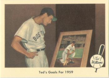 2004 Fleer National Pastime - 1959 Ted Williams Reprint #80 Ted Williams Front