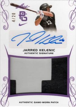 2017 Leaf Perfect Game National Showcase - Patch Autographs Purple #PA-JK1 Jarred Kelenic Front