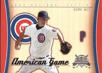 2004 Fleer National Pastime - American Game #12 AG Kerry Wood Front