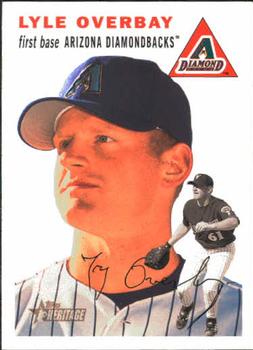 2003 Topps Heritage #135 Lyle Overbay Front