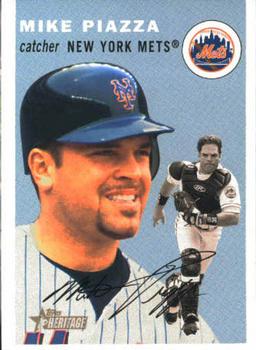 2003 Topps Heritage #150 Mike Piazza Front